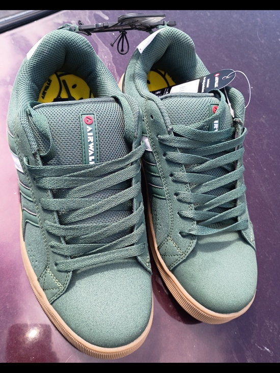 Airwalk Other - Airwalk Green Low-Top Sneakers with Gum Soles